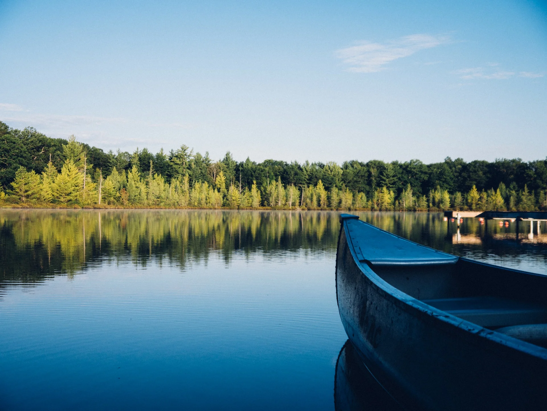 Keen lake camping