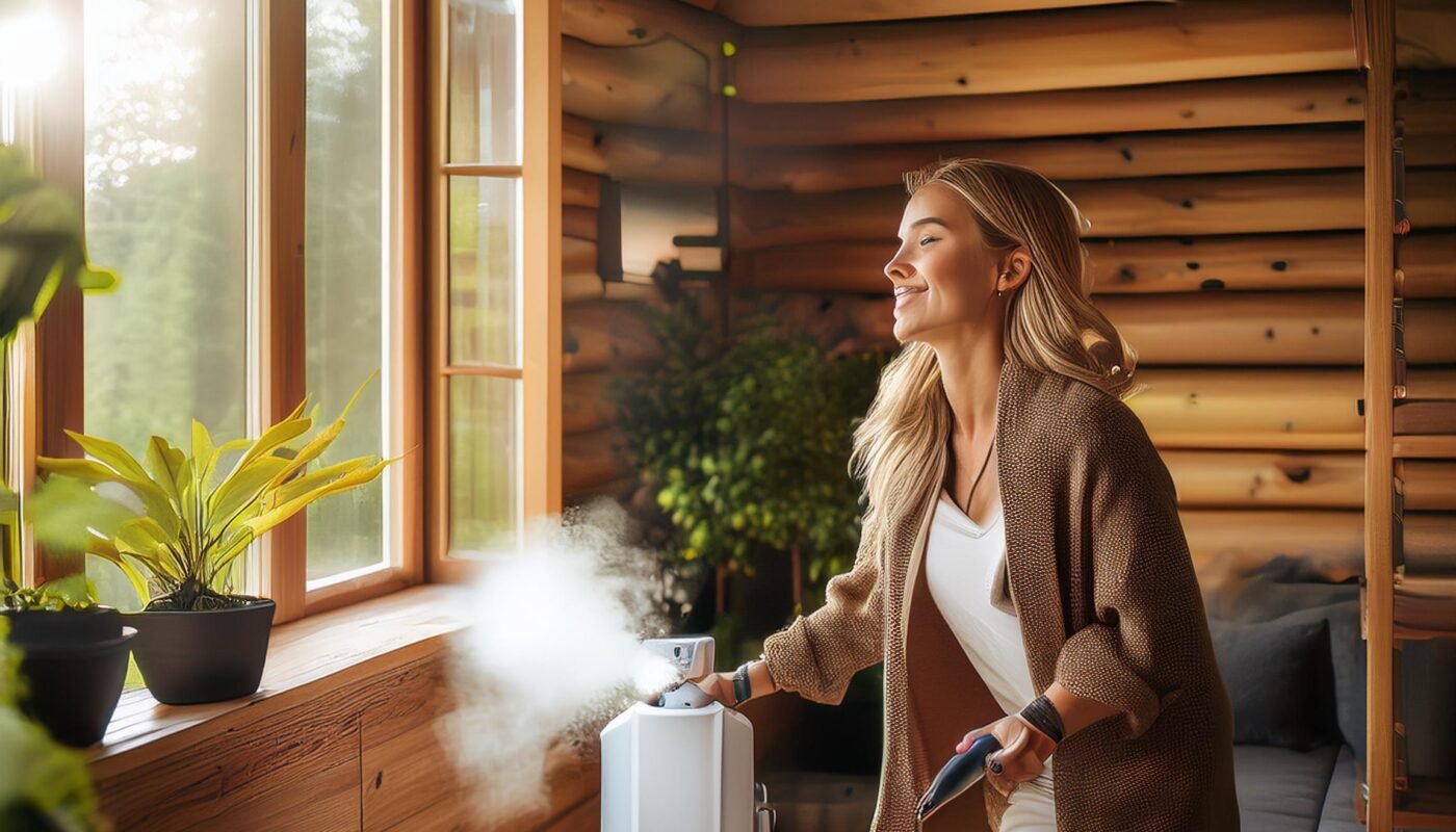 How to clean up after using an ozone machine
