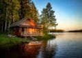 Wisconsin lake cabin