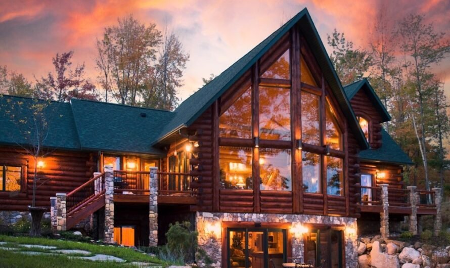 Inside a luxurious lakefront cabin – video tour of a wisconsin hidden gem