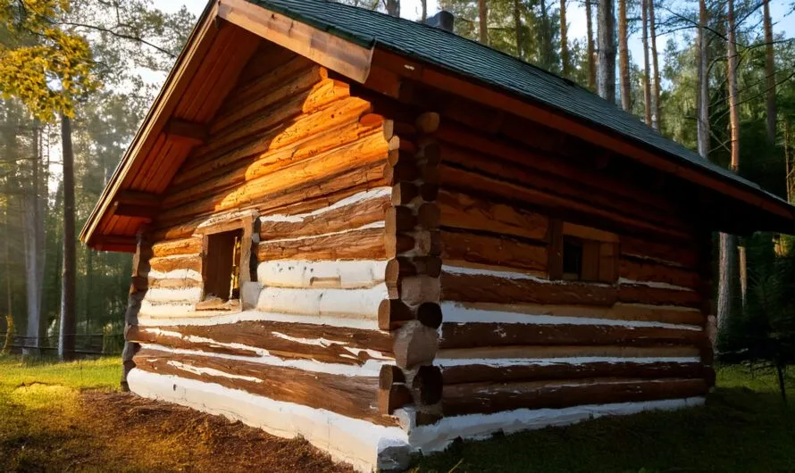 What is log cabin chinking – a recipe using traditional materials
