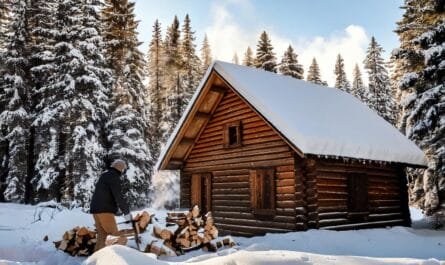 Winterize a cabin