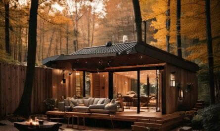 Tiny cabin life in ohio