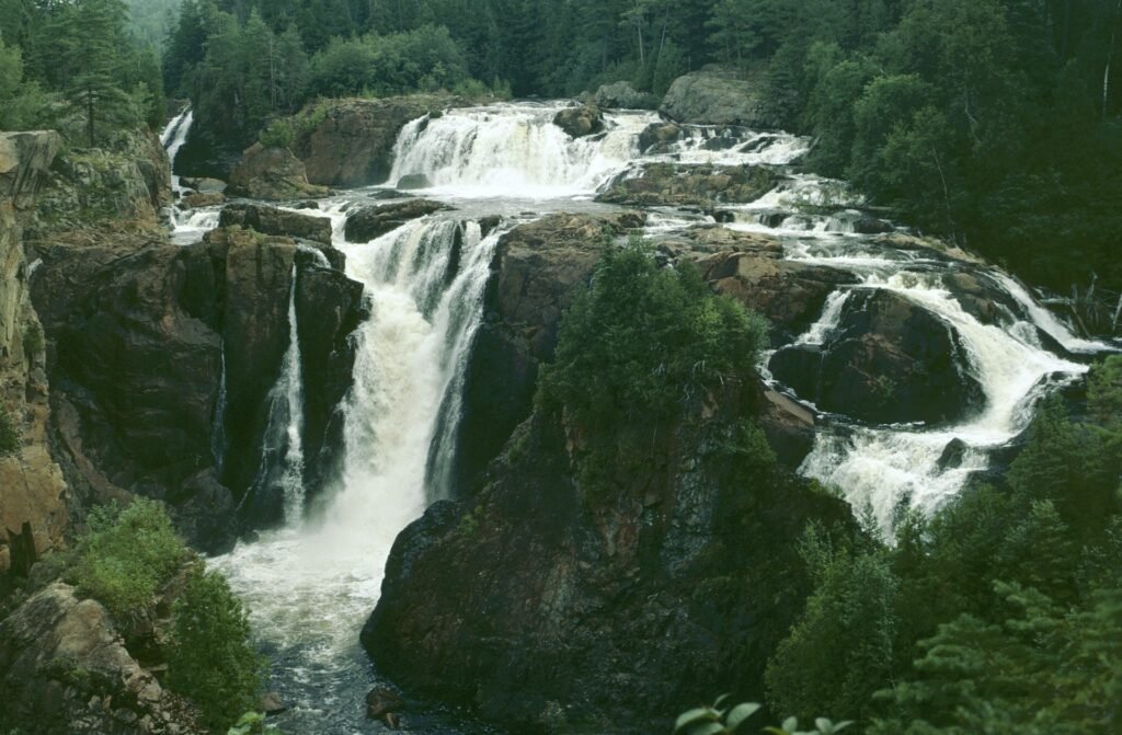Aubrey falls, algoma, northern ontario