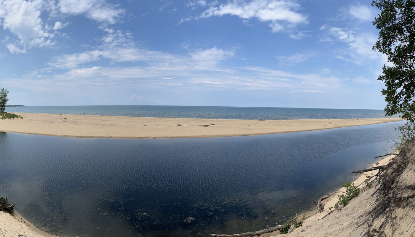 Dunes at port cresent state park