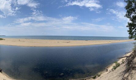 Dunes at port cresent state park