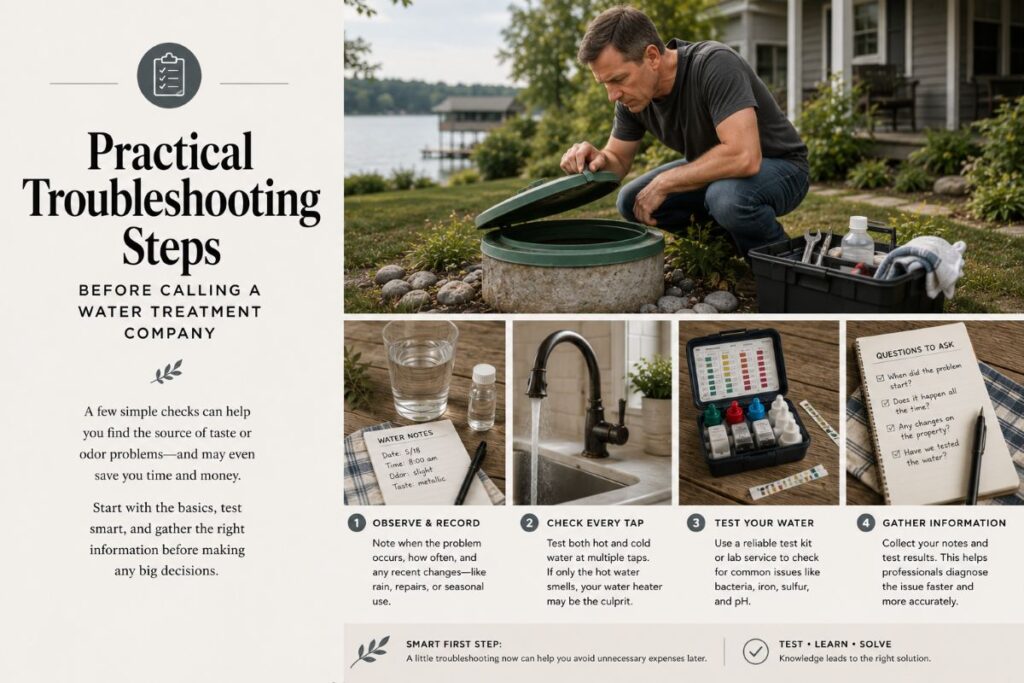 Troubleshooting steps guide