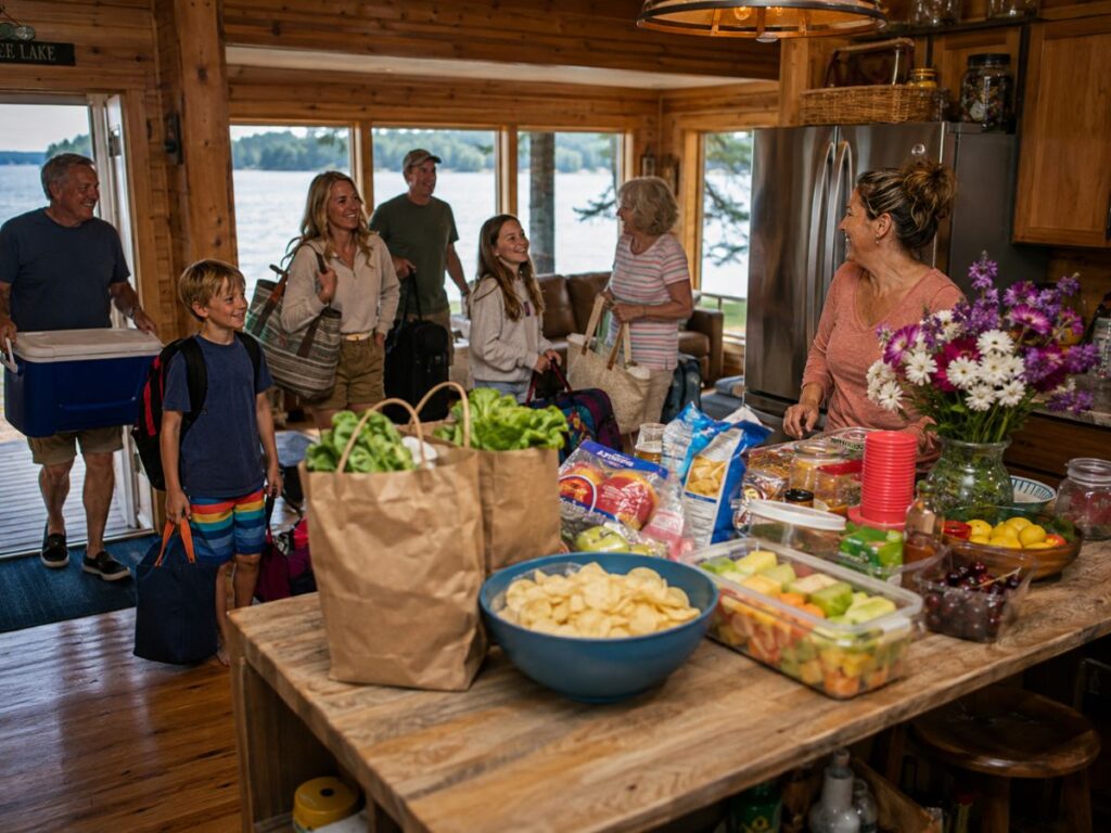 Easy cabin meals